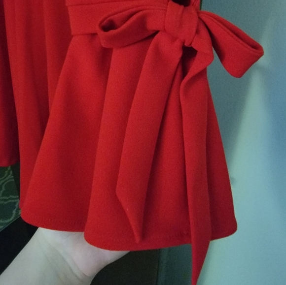 Red Calvin Klein dress, size 4 - Picture 6 of 6
